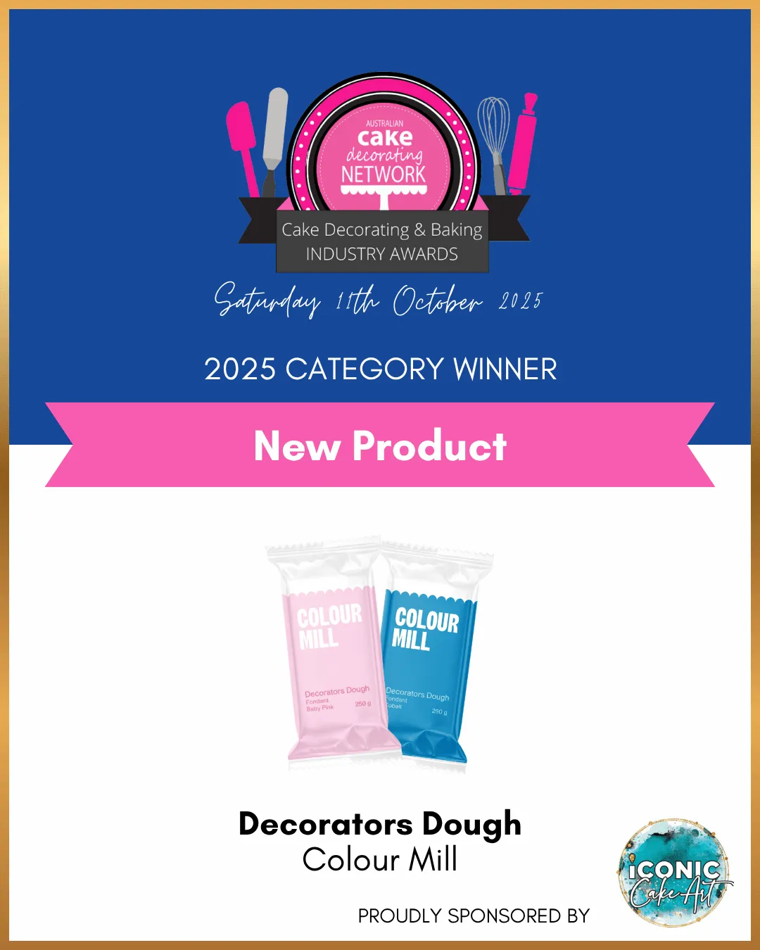 2025 ACDN Awards New Product category winner card