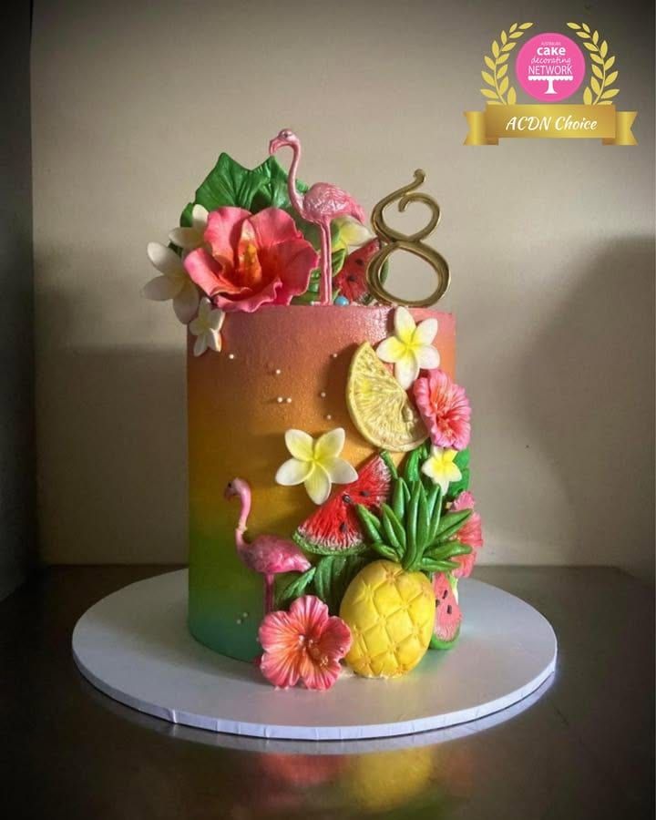 A cake by Always Room For Dessert