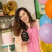 Amber Comadira-Smith, Cake with Amber