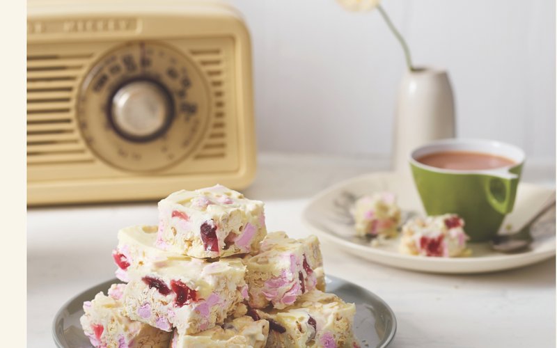 White Rocky Road - opener spread