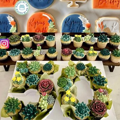 Cake by blossomandbloomfloralcupcakes
